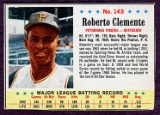 1963 Post Cereal Roberto Clemente