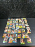 1963 Topps baseball cards: over 50 cards, including stars and rookies, good to excellent, all one bi