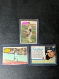 Rocky Calovito lot: rookie card, Post cereal card, great catch card. Range VG, all one bid