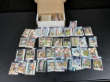 1973 Topps lot, over 200 cards: stars, team cards, checklist cards, all one bid, VG to near mint
