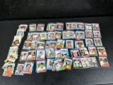 1964 baseball lot, over 75 cards: Koufax, Brock, Rose, etc. all one bid. VG to near mint