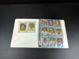 1960 Fleer baseball greats in binder. VG to near mint. Books at $600 plus.  79 sleeved cards.