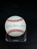 Mickey Charles Mantle Signed 1978 World Series Baseball
