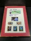 Peyton Manning Signed Game Winning Touchdown Drive w/ 5 Cards - Picture COA