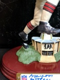 Otto Graham signed color statue 7nch tall