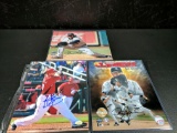Signed Baseball colored 8x10 lot: Roger Clemens, Todd Frazier, Prince Fielder. All certed, all one b