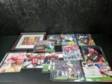 Ohio State signed 8x10 lot, all color. 11 photos all certed plus Tribute framed photo to Ohio State.