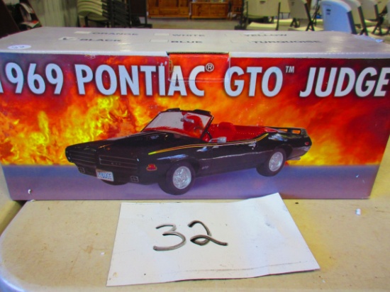 BEAM 1969 PONTIAC GTO JUDGE IN BLACK