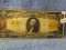 1922 $20. GOLD CERTIFICATE F