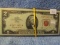 2 CONSECUTIVE 1963 RED SEAL $2. NOTES CRISP UNC