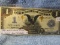 1899 BLACK EAGLE SILVER CERTIFICATE AU-DETAILS PAPER CLIP MARKS