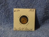 1988 1/20TH OZ. GOLD PANDA