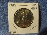 1937 WALKING LIBERTY HALF BU