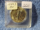 1944S WALKING LIBERTY HALF BU