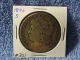 1896S MORGAN DOLLAR F