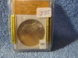 1921 MORGAN DOLLAR IN SGS MS65 HOLDER