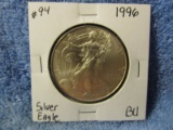 1996 U.S. SILVER EAGLE BU