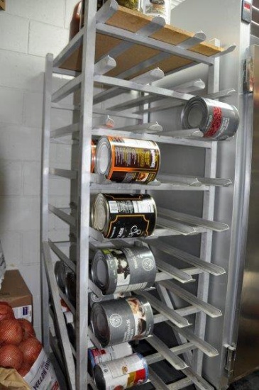 Commercial can rack