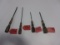 4 Winchester CABINET SCREWDRIVERS # 7113,7114, 7115 , & 7116 [YOUR BID TIMES 4]