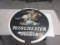 WINCHESTER TIN ADV. SIGN DOUBLE SIDED 38'' ROUND GREAT PIECE