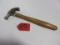 Winchester BELL FACE CURVE CLAW HAMMER # F6001C -7OZ. MARKINGS ARE A LITTLE FADED
