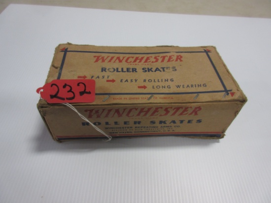 Winchester # 3831 ROLLER SKATES IN ORG. BOX BOX A LITTLE ROUGH