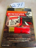 WINCHESTER W 30 - 1295 SHELL KNIFE NEW IN PACKET ONLY MADE ONE YR. IN 1983