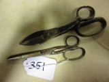 2 KEEN KUTTER SCISSORS