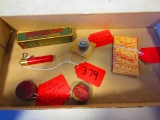 WINCHESTER COLLECTOR LOT INC. MARBLE, PRIMER BOX FISHING LEADS ETC.