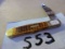 KABAR  COKE BOTTLE 1982 KNIFE COLLECTORS CLUB NICE