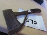 MARBLES # 2 SAFETY AX CRACK IN HANDLE NICE OLD PIECE