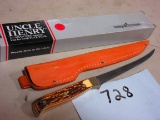 SCHRADE UNCLE HENRY # 167UH STEELHEAD FILLET KNIFE NEW IN BOX