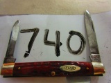 CASE XX 62042 2 BLADE SMALL POCKET KNIFE