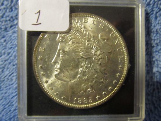 1885O MORGAN DOLLAR BU