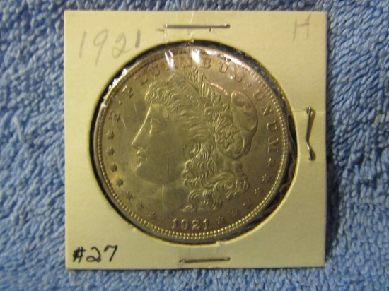 1921 MORGAN DOLLAR BU