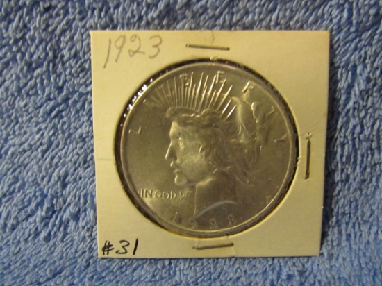 1923 PEACE DOLLAR BU