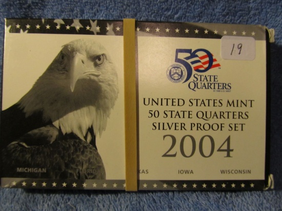 2-2004 SILVER STATE QUARTERS PROOF SETS