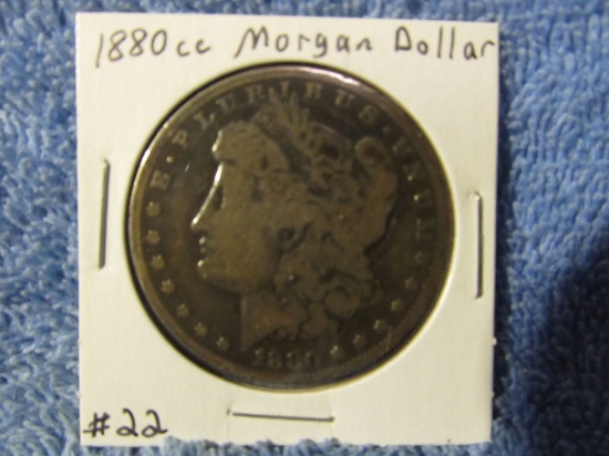 1880CC MORGAN DOLLAR VG