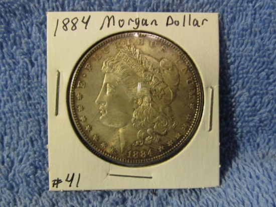 1884 MORGAN DOLLAR BU