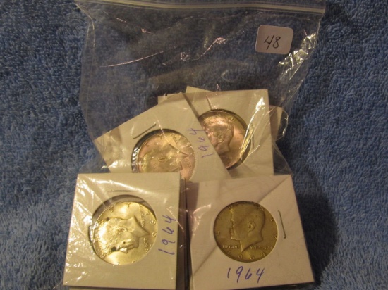 11-1964 KENNEDY HALVES