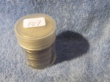 ROLL OF MIXED FRANKLIN HALVES