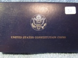 1987 U.S. CONSTITUTION SILVER DOLLAR IN HOLDER BU