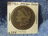 1879CC MORGAN DOLLAR VG