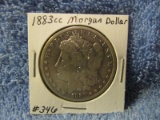 1883CC MORGAN DOLLAR F