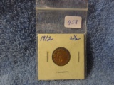 1912 $2.50 INDIAN HEAD GOLD PIECE AU