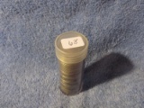 ROLL OF BETTER DATE WASHINGTON SILVER QUARTERS