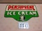 PEN SUPREME ICECREAM SIGN S.S.P. 17''X27'' WOW GREAT GRAPICS A REAL BEAUTY  AGE UNKNOWN