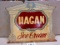 HAGON ICE CREAM SIGN D.S.HEAVY METAL 32''X39'' ANOTHER PIECE WITH A GREAT LOOK WOW MARKED M-H-49