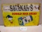 DONALD DUCK BREAD SIGN S.S.T. 40''X24'' CHECK OUT THE GRAPICS A LITTLE ROUGH BUT WHAT A RARE FIND