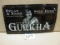 GURKHA CIGAR SIGN S.S.T. 18''X 32'' RARE BRITISH SIGN WITH AWSOME GRAPICS